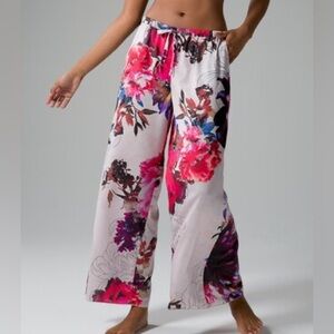 Satin Wide Leg Pant